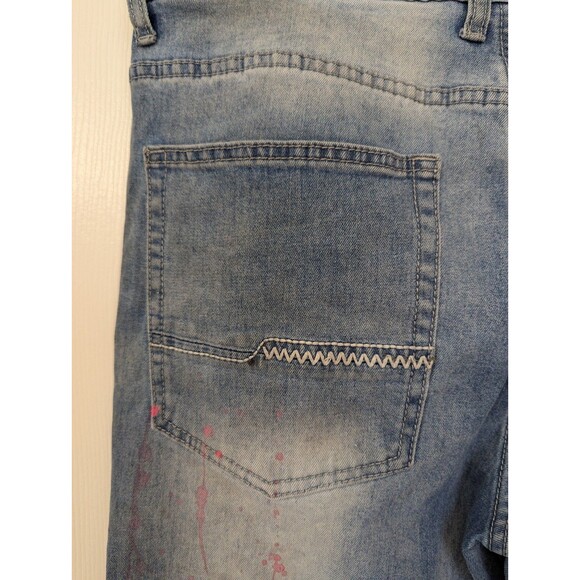 MEN'S SWITCH REMARKABLE JEANS SLIM TAPER FIT SIZE 36x32 - Picture 6 of 9